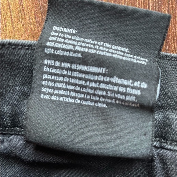 3x1 Black High Rise Skinny Jeans Raw Hem size 23 - Picture 6 of 13